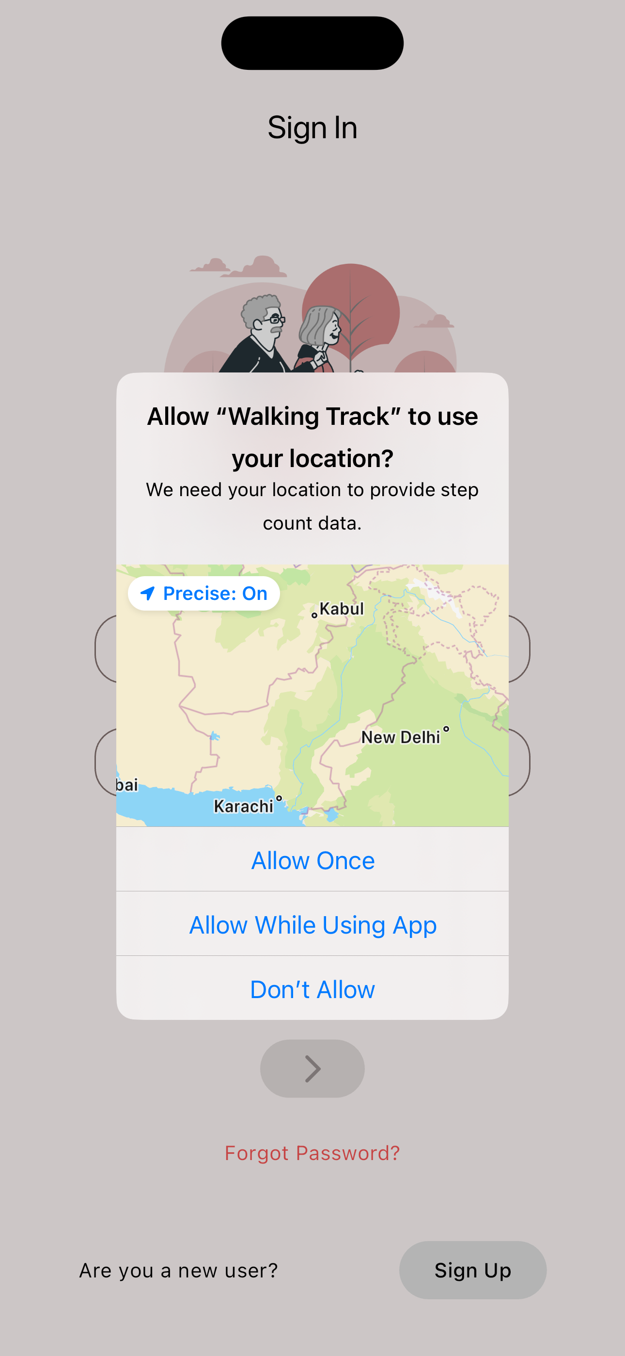 My Steps Walking