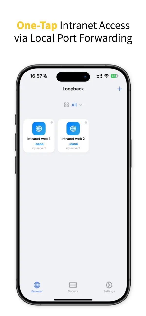 #4. Loopback: Tunnel Browser (iOS) Ved: yifan z