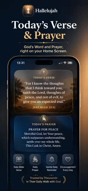 Hallelujah: Daily Bible Widget screenshot 1