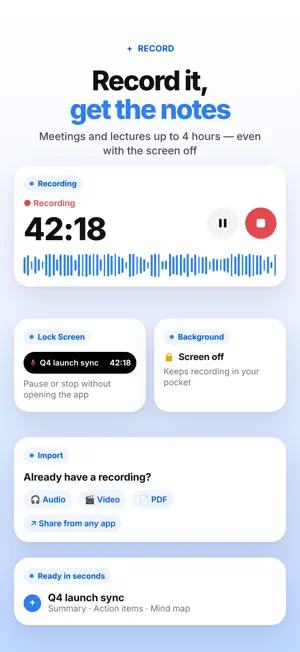 One AI: AI Note Taker screenshot 2