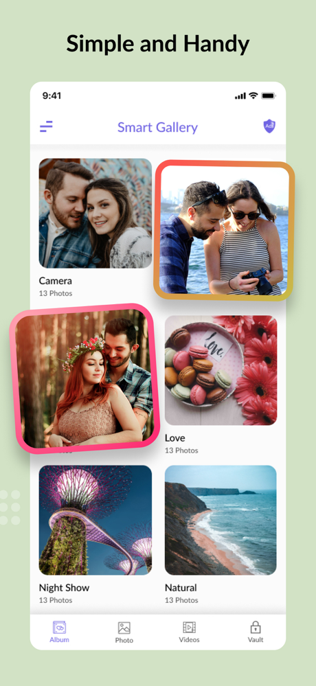 Smart Gallery Hide Photo Video screenshot 1