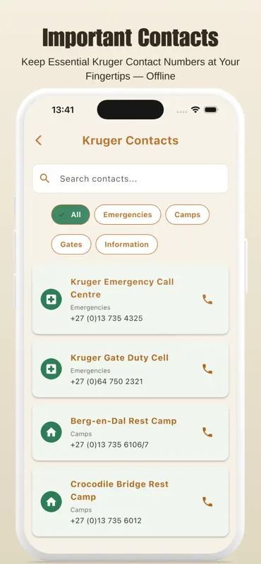 Kruger Navigator screenshot 10 of 10