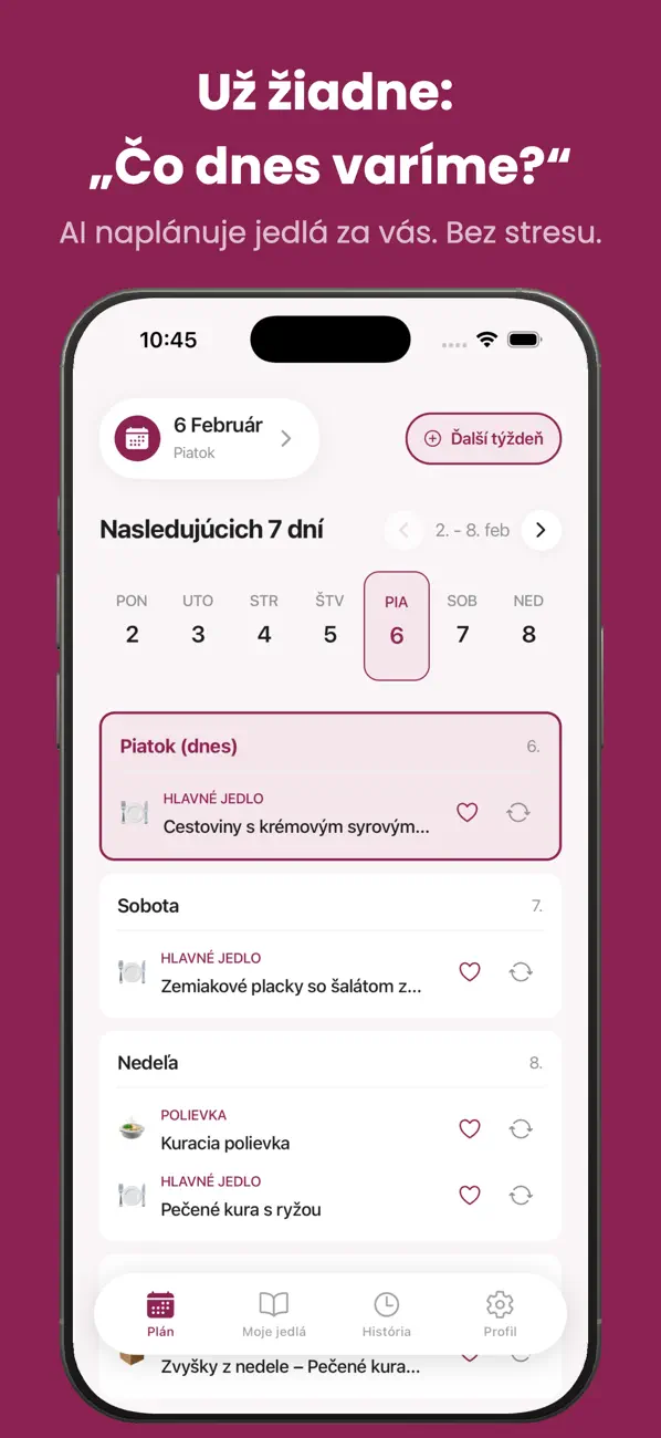 Screenshot #1 pour Čo varíme?