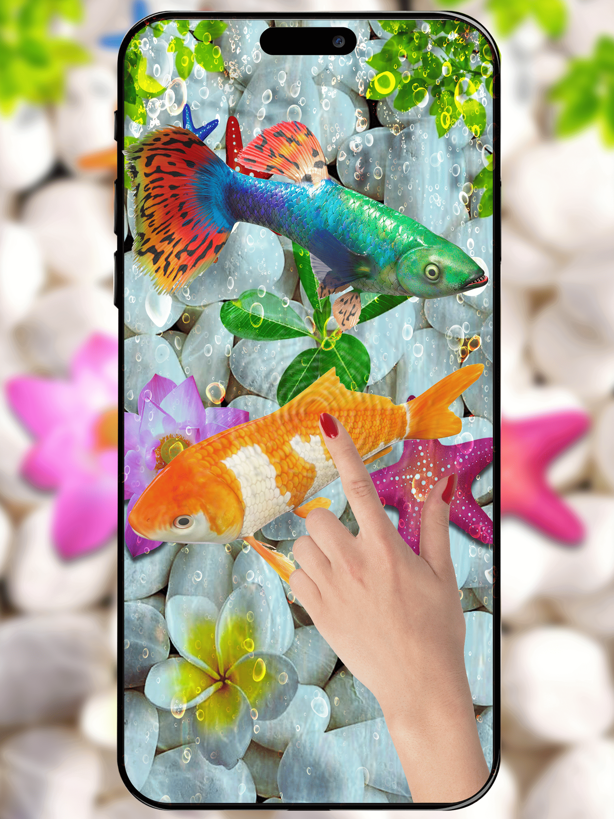 Koi Pond Fish - Live Aquarium screenshot 9