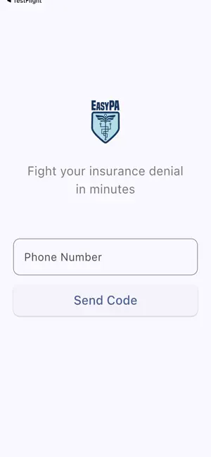 EasyPA Patient screenshot 1