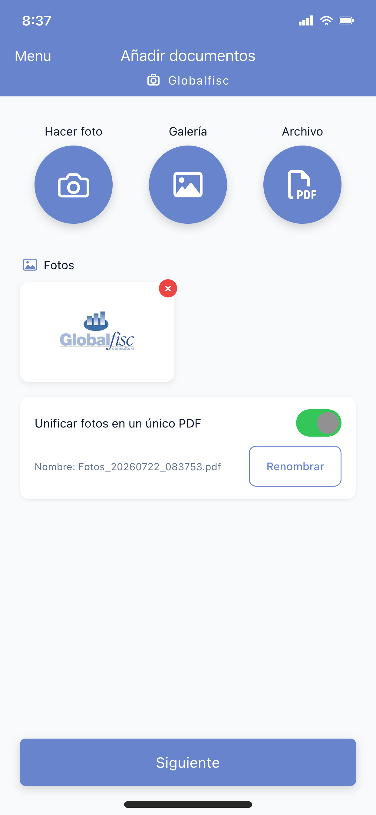 Globalfisc screenshot 4