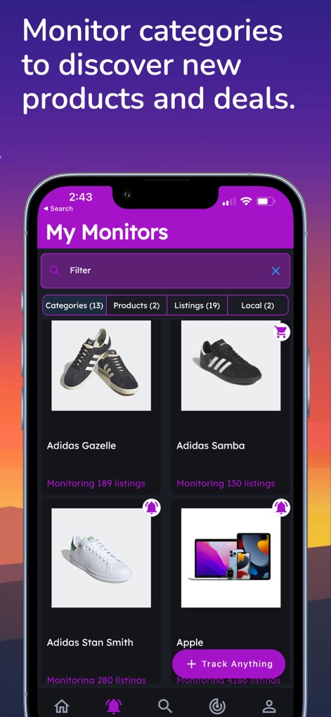 Inventory Bot - Shopping App | MWM