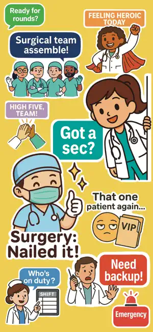 Doctors Stickers - DocTalk 截图