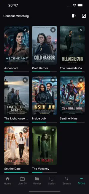 IP Digi - IPTV & Media Player iPhone screenshot 1