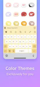 Design Keyboard - Theme, Emoji screenshot #8 for iPhone