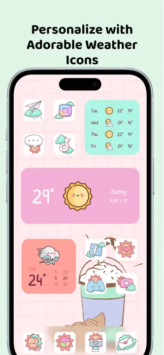 CuteWeather: Screenshot 7 von 9