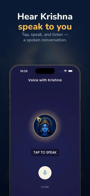 Hey Krishna: Bhagavad Gita AI screenshot 4