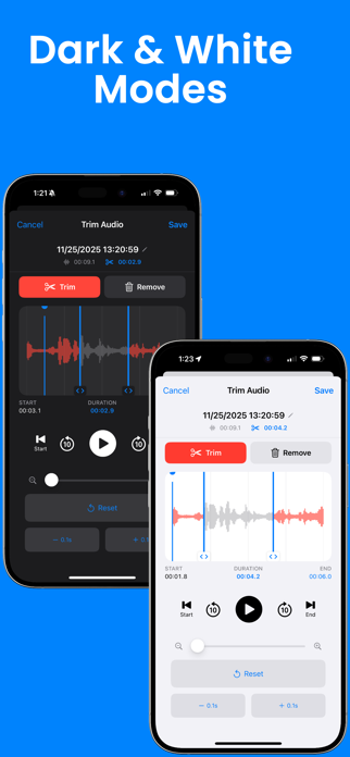 Voice Recorder Audio Editor. Screenshot 5 of 5