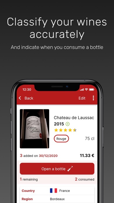 My wines cellar Screenshot