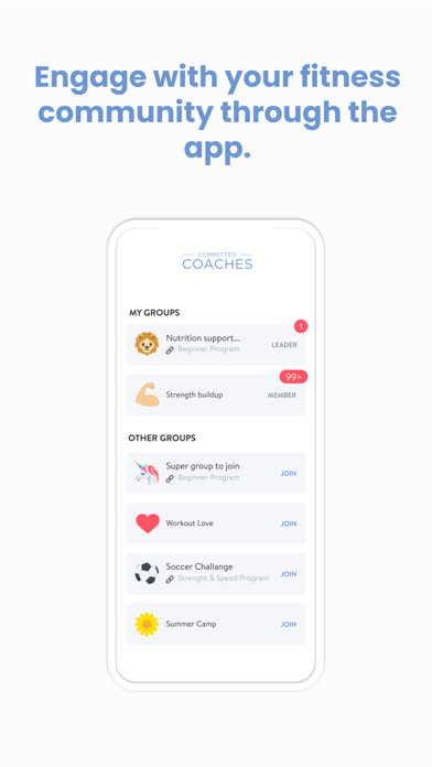 Committed Coaches Screenshot