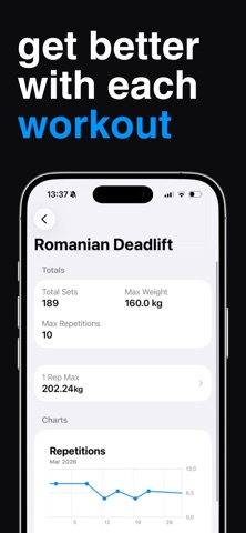 Sets - Workout Tracker screenshot