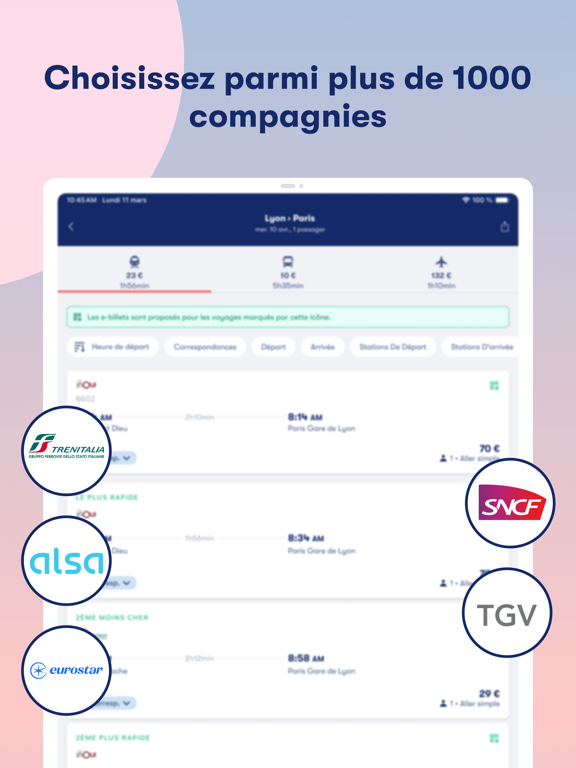 Screenshot #5 pour Omio: Billet TGV, bus et vols