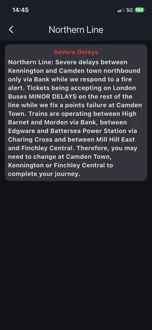 Tube Info screenshot 2