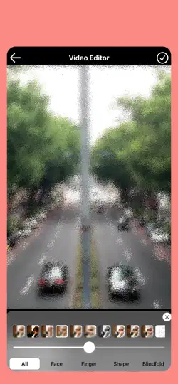 Screenshot von Video Verpixeln: Mosaik Blur auf dem iPhone 6