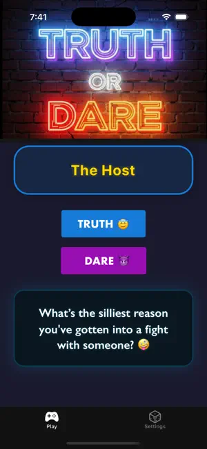 Truth or Dare: Game Night screenshot 1