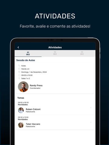 EANI 2025 iPad screenshot