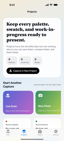 Color Palette - Design Tools iPhone screenshot