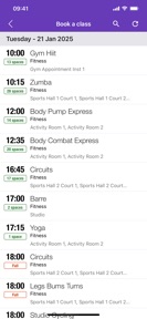 Active Leeds screenshot