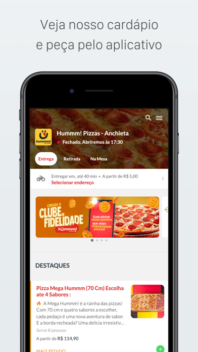 Hummm! Pizzas iPhone screenshot 2