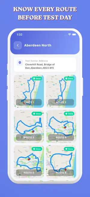 Driving Exam Test Routes screenshot 2