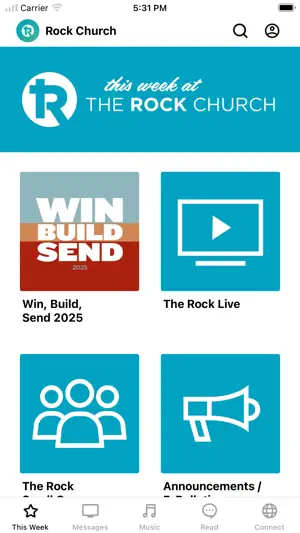 The Rock Church App screenshot 1