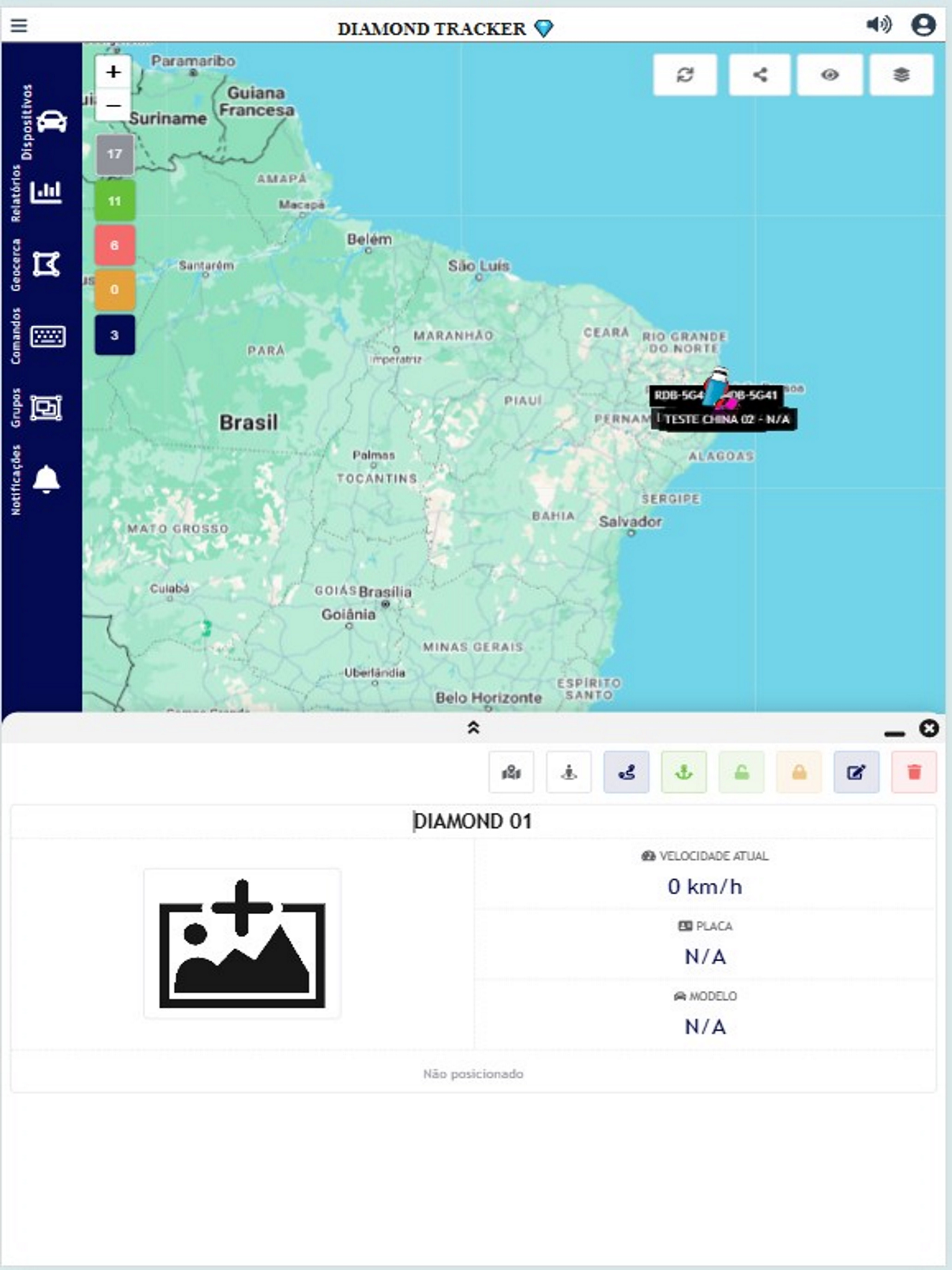 Diamond Tracker