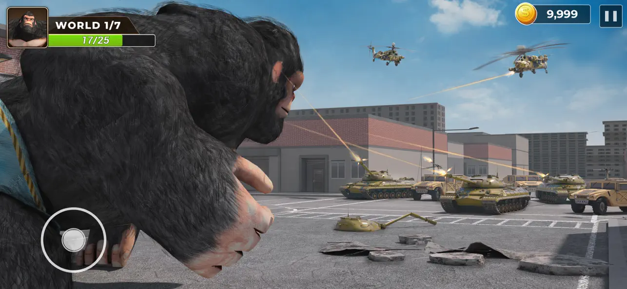 Screenshot #3 pour Apes Rampage Gorilla Games