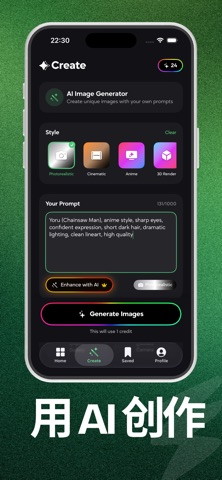 AI 图片和视频生成器 screenshot
