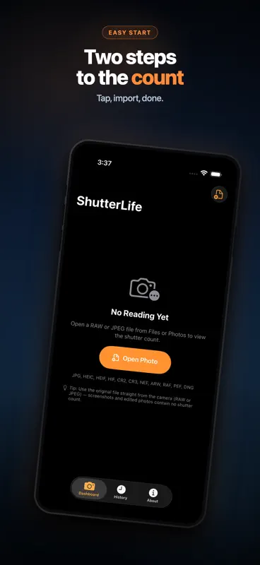 ShutterLife: Shutter Count screenshot 3 of 8