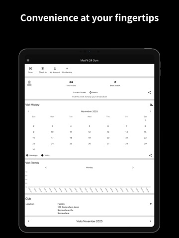 MaxFit 24 Gym iPad screenshot