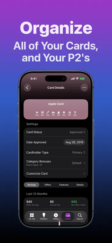 CardPointers for Credit Cards screenshot 9 of 10