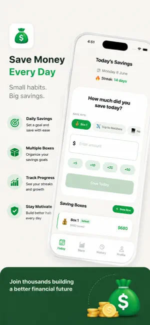 Cash Bloom: Save Money Daily screenshot 1