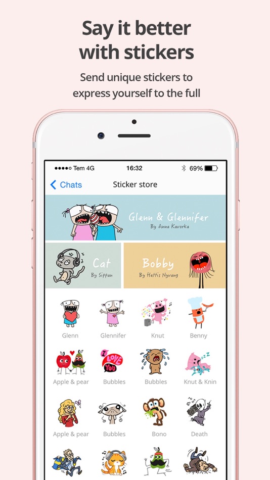 #3. Supertext Messenger (iOS) 由: SMSgrupp AB