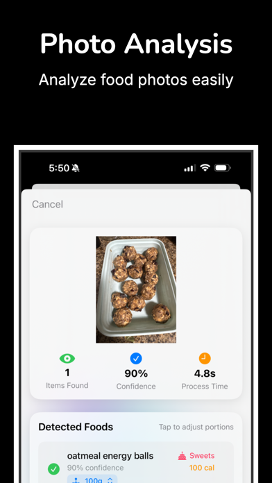 CalTrackPro iPhone screenshot 3 - Health & Fitness app