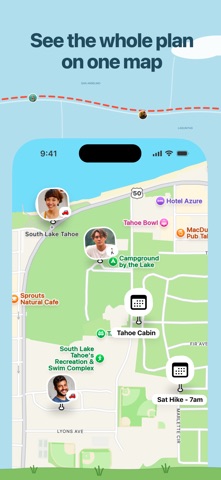 Fenn: Group Plans, Handled iPhone screenshot