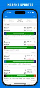 Scores App: For NFL Football screenshot #2 for iPhone
