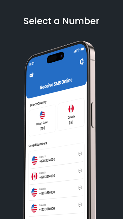 FreePhone.io: Temporary Number screenshot 1