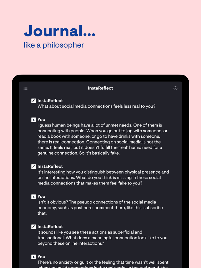 Wisdom Journal InstaReflect