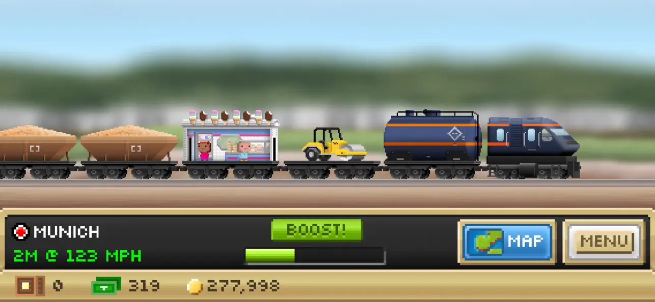 Screenshot #3 pour Pocket Trains: Railroad Tycoon