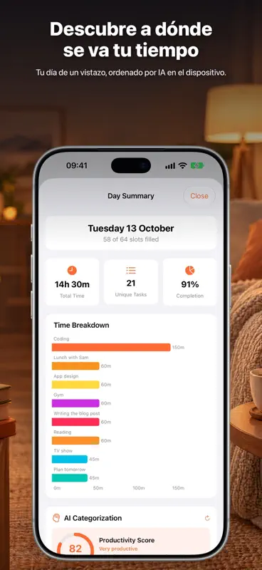 15 Minutes: Suivi du temps screenshot 3 of 10