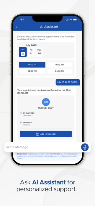 TalkPHR 360 - CareCloud Screenshot 4 of 7