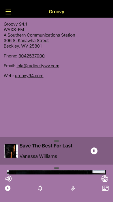 Screenshot 3 of Groovy94.1 App