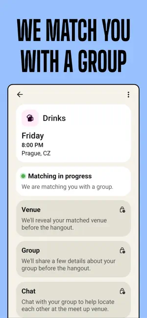 Let's Hang: Social Meetups screenshot 2