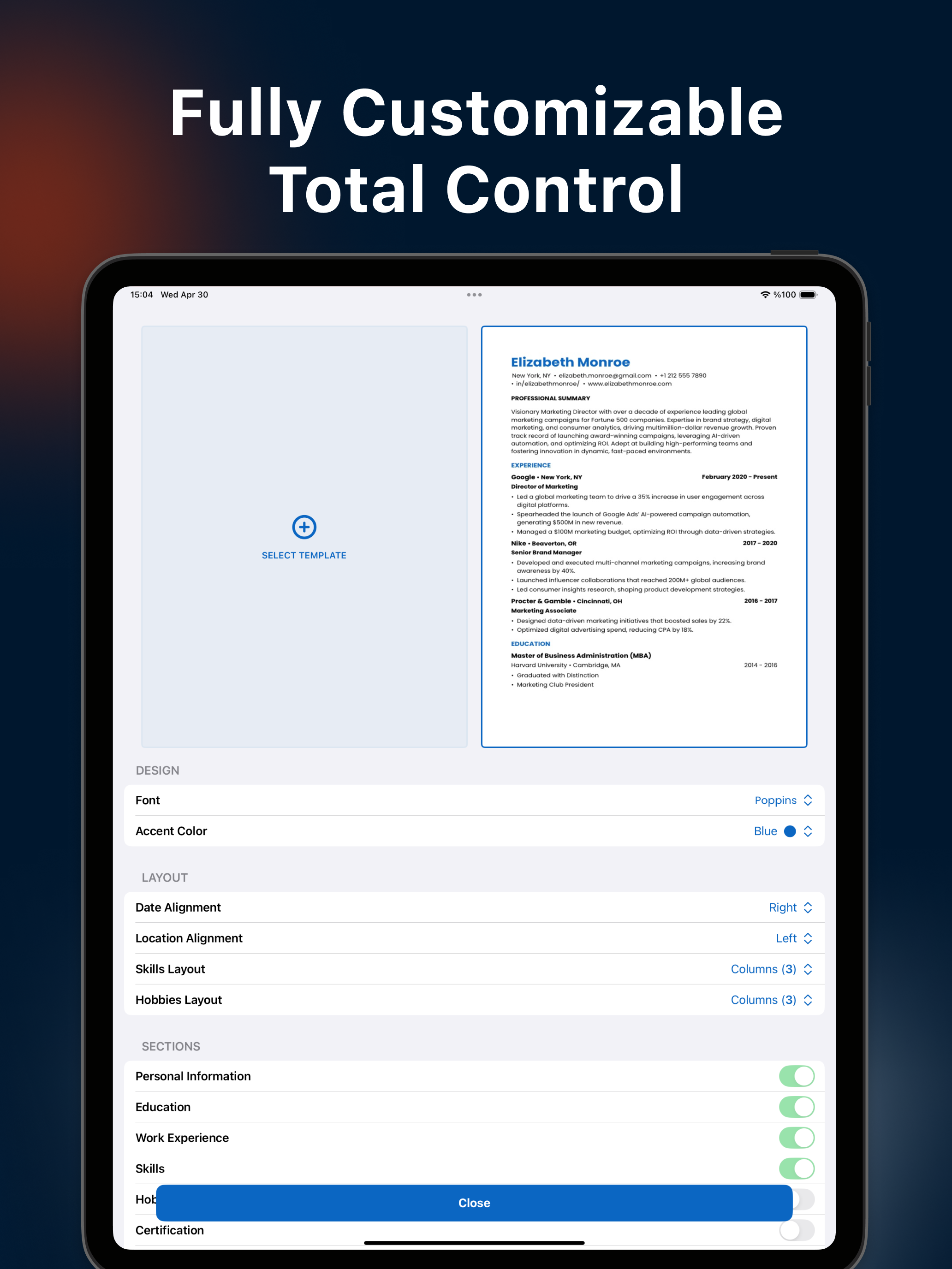 Resume Builder +Interview Prep screenshot 13
