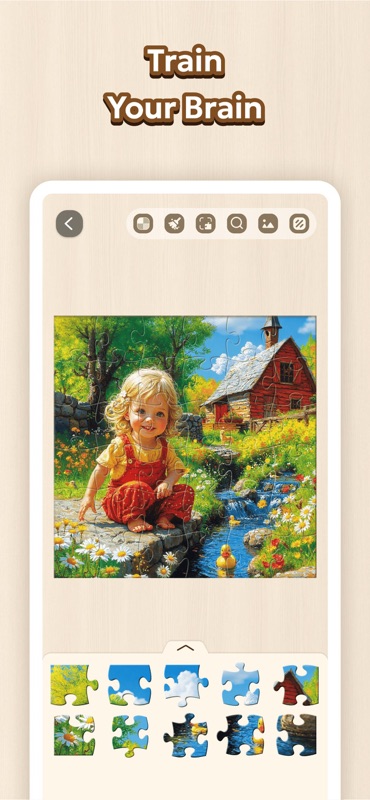 Jigsaw Puzzle - Countryside screenshot 4